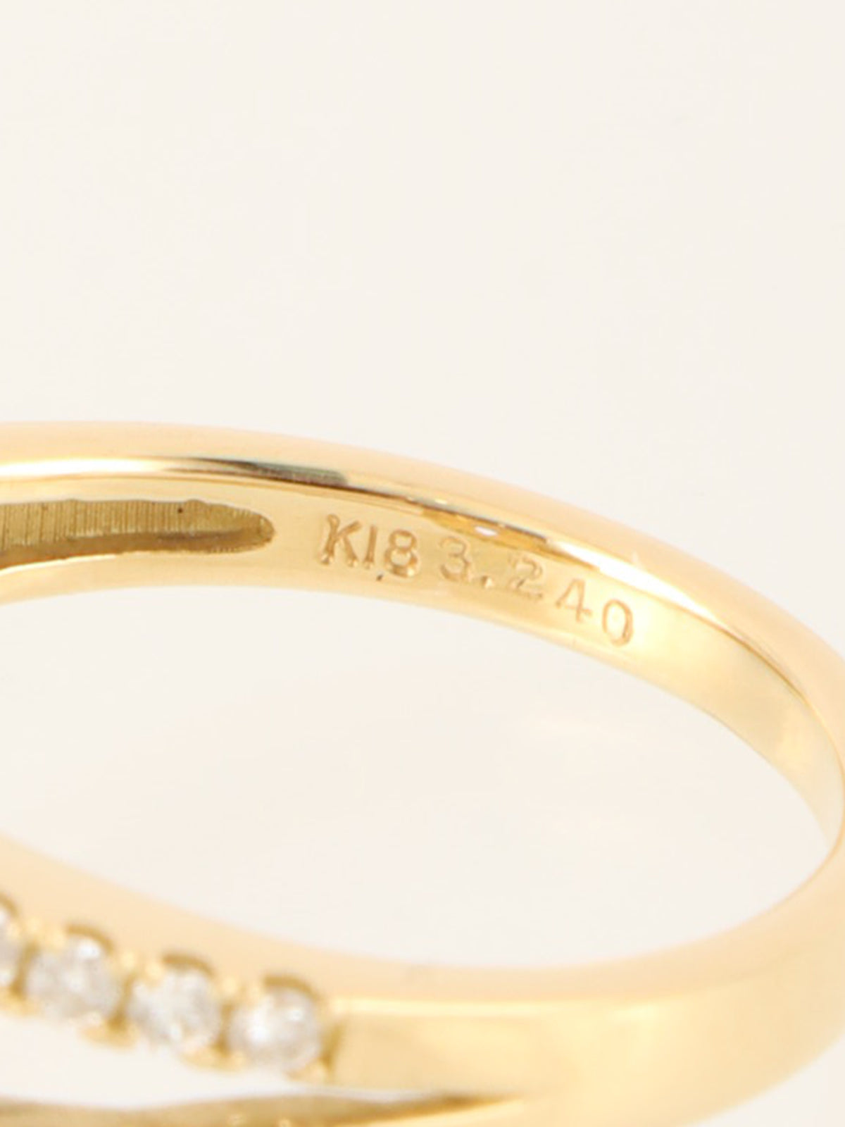 18K Gold/Blue Sapphire and Diamond Ring