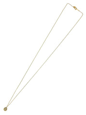 18K Gold Diamond Teardrop Necklace