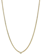 18K Gold Diamond Necklace