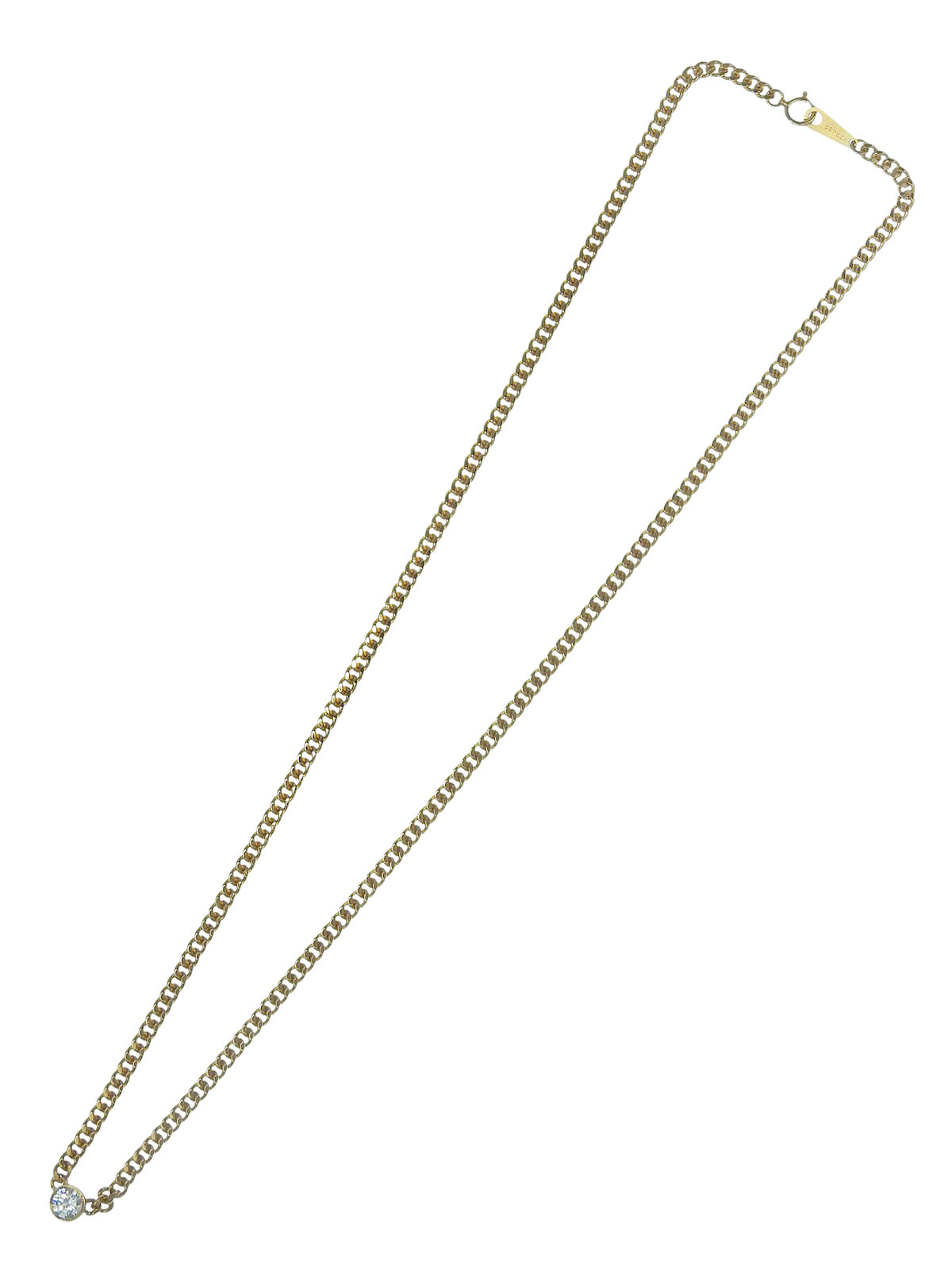 18K Gold Diamond Necklace