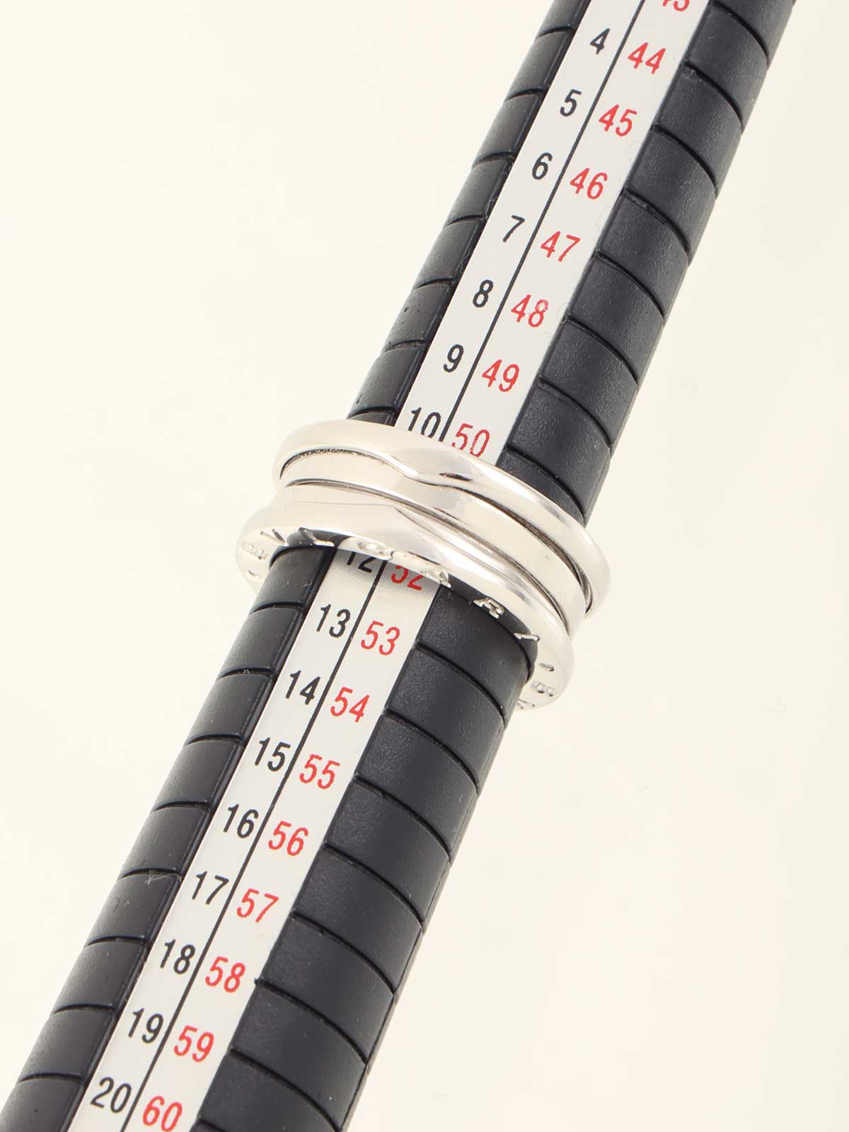 18Kビーゼロワンリング シルバー