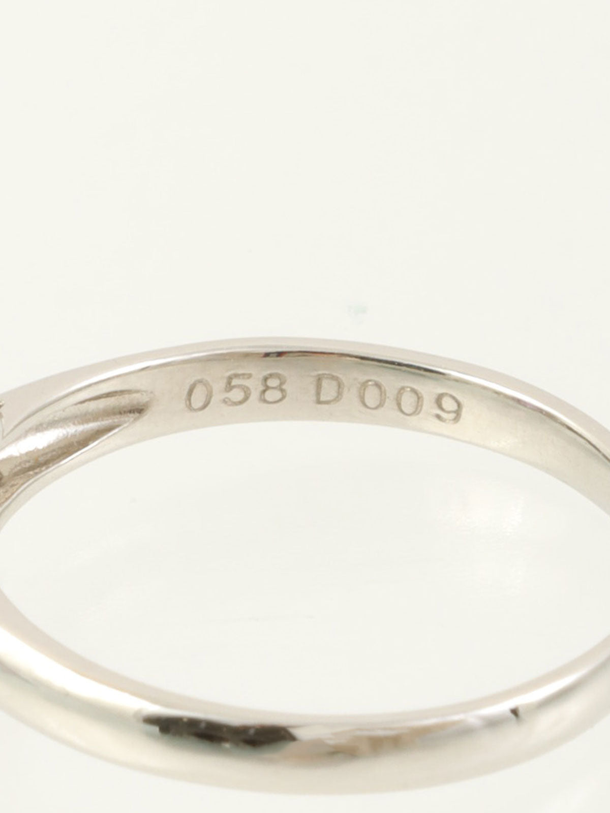 プラチナサファイアダイヤモンドリング シルバー/ピンク