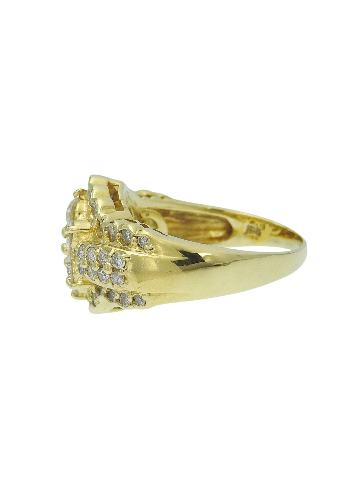 18K Gold Diamond Ring