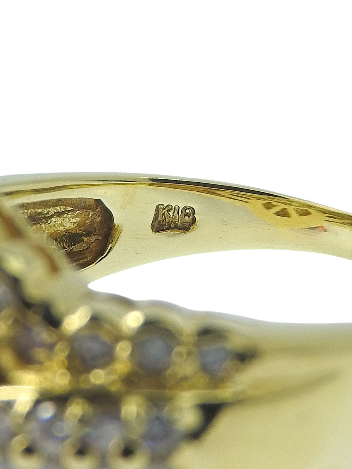 18K Gold Diamond Ring