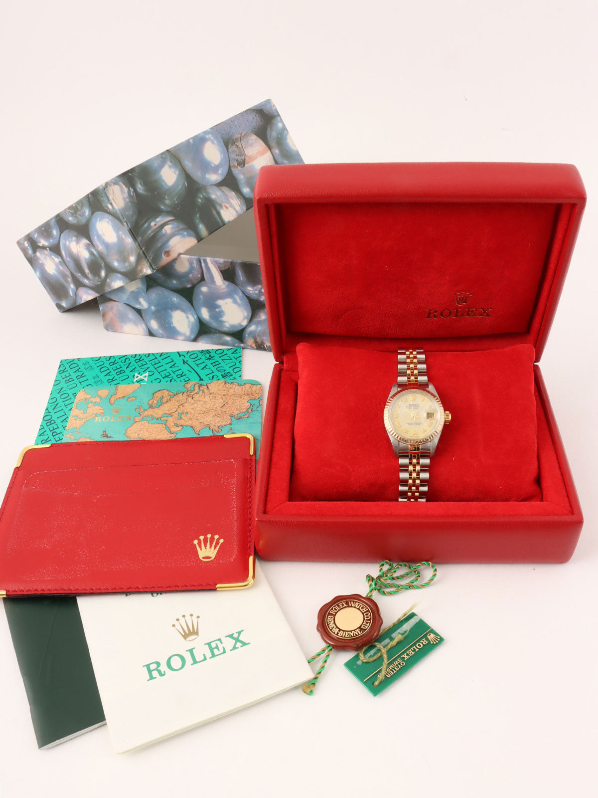 1998～1999年頃製 オイスターパーペチュアルデイトジャスト シルバー/ゴールド/シェルイエロー