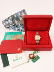 1998～1999年頃製 オイスターパーペチュアルデイトジャスト シルバー/ゴールド/シェルイエロー