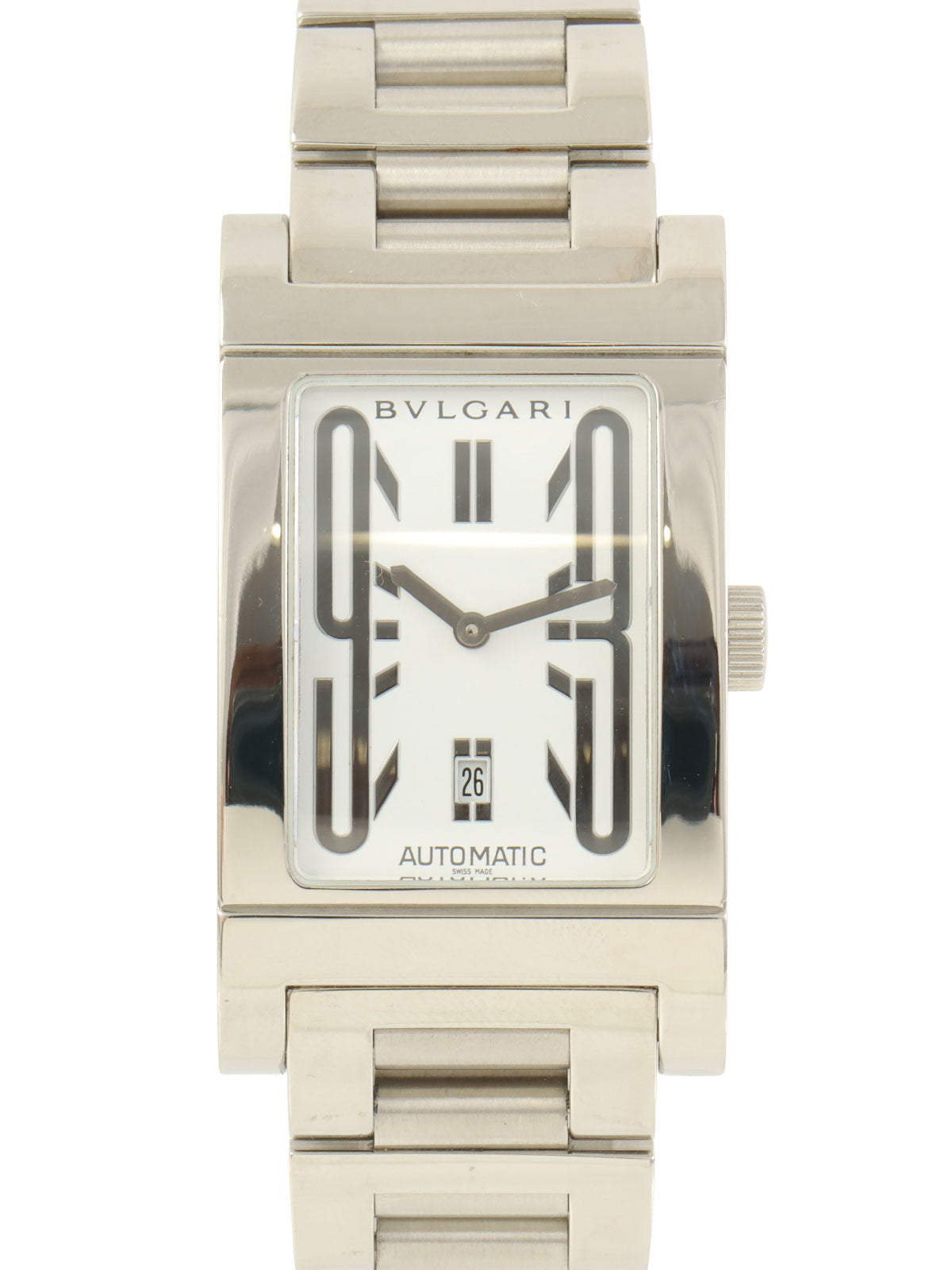 Rettangolo Watch Silver/White