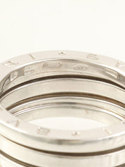 18Kビーゼロワンリング シルバー