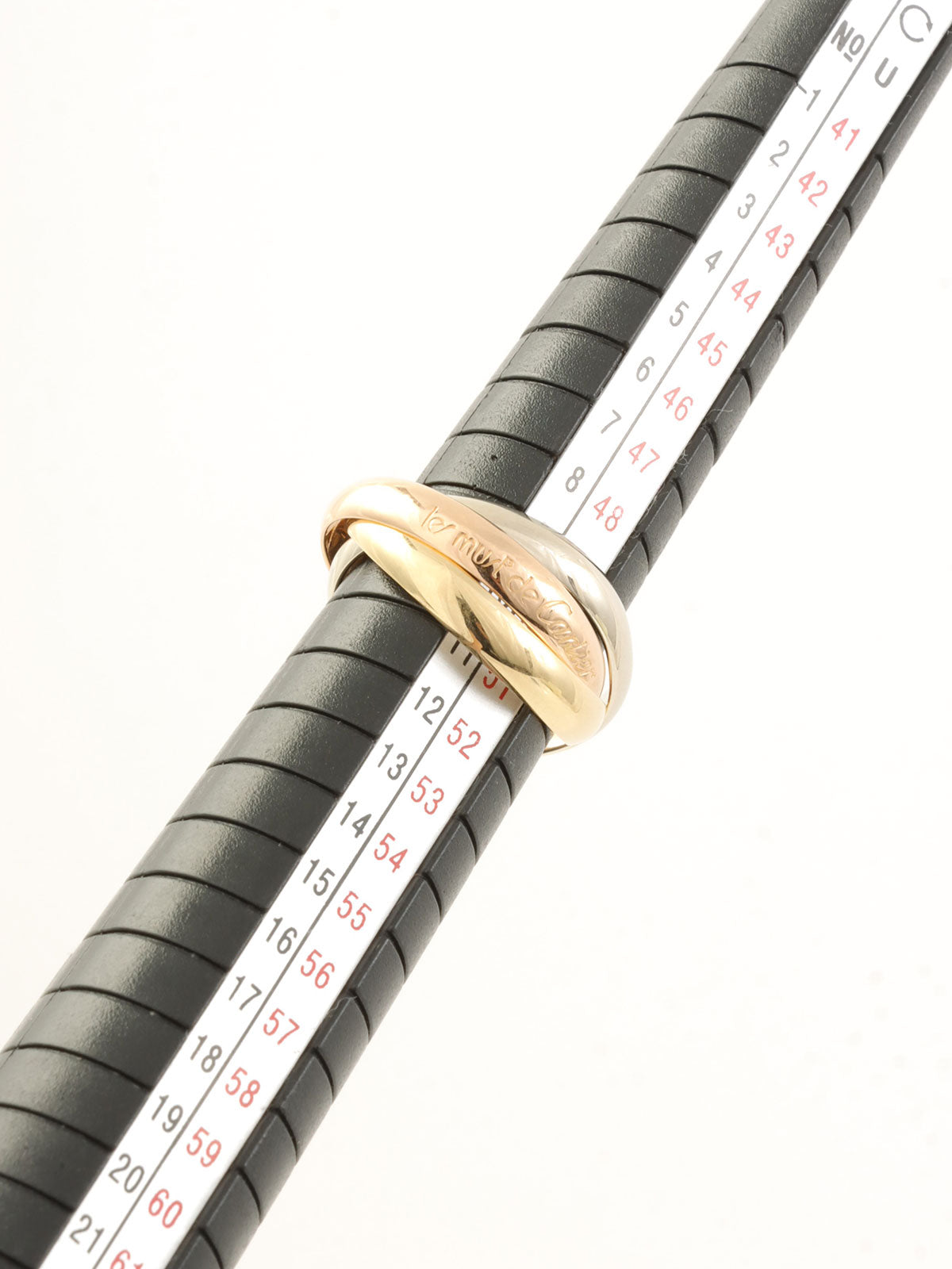 18Kトリニティリング イエローゴールド/ピンクゴールド/ホワイトゴールド