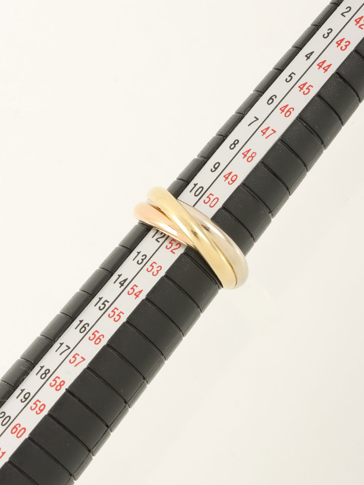 18Kトリニティリング イエローゴールド/ピンクゴールド/ホワイトゴールド