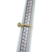 18K钻石戒指 #56 金色