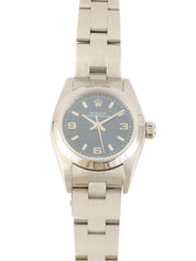 Circa 2001 Oyster Perpetual Silver/Navy