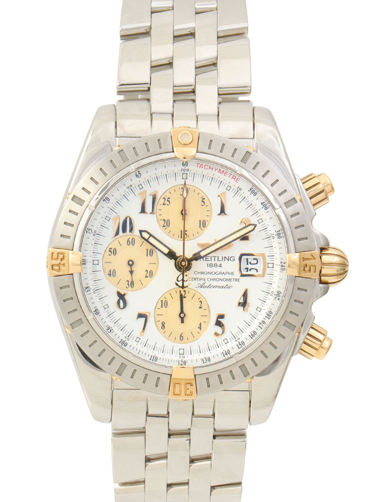 Chronomat Evolution Silver/Gold