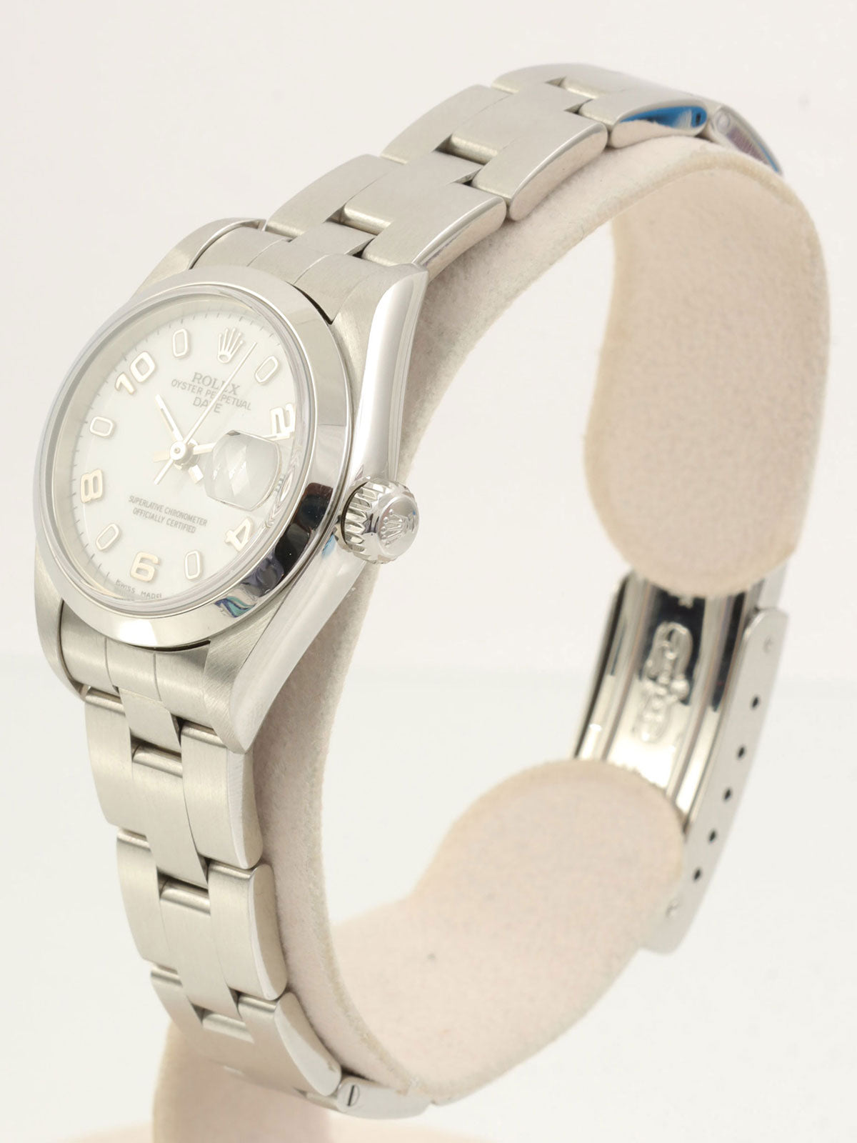 Circa 2002 Oyster Perpetual Date Silver/White