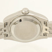 2016年頃製 10Pダイヤモンドデイトジャスト 26mm 179174G ブルー