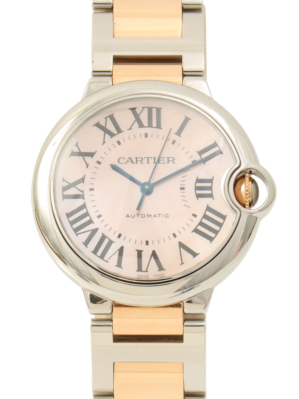 バロンブルーMM 36mm W6920033 自動巻き ピンクシェル