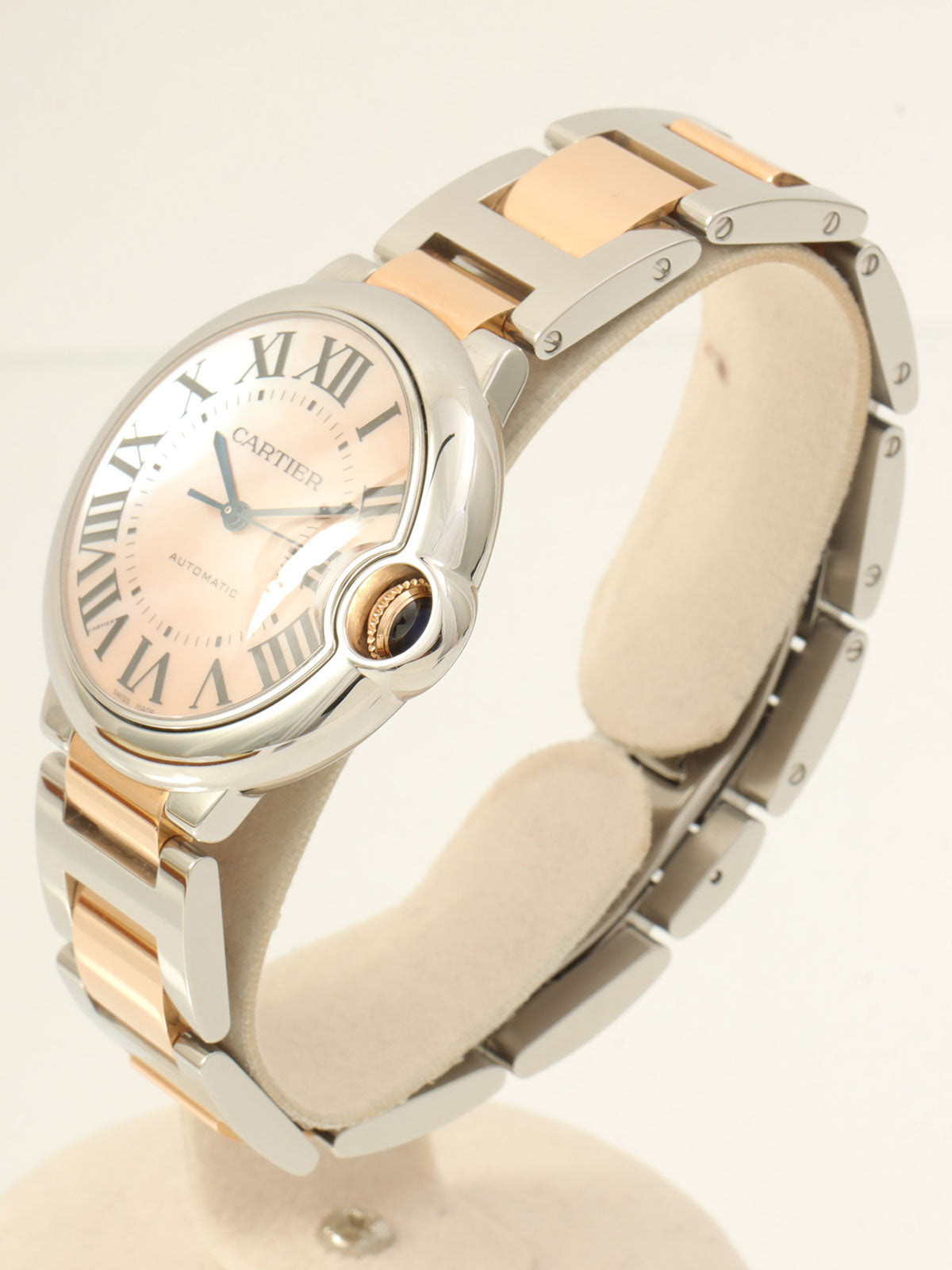 バロンブルーMM 36mm W6920033 自動巻き ピンクシェル