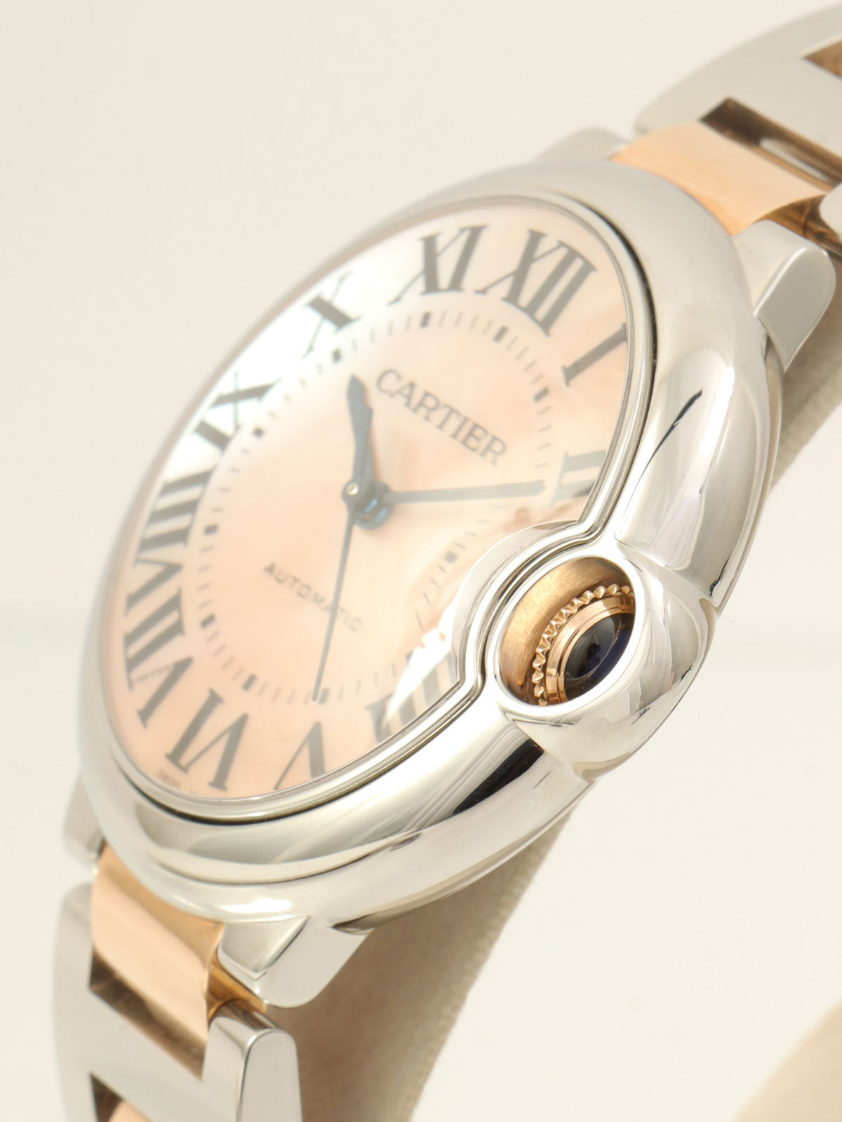 バロンブルーMM 36mm W6920033 自動巻き ピンクシェル