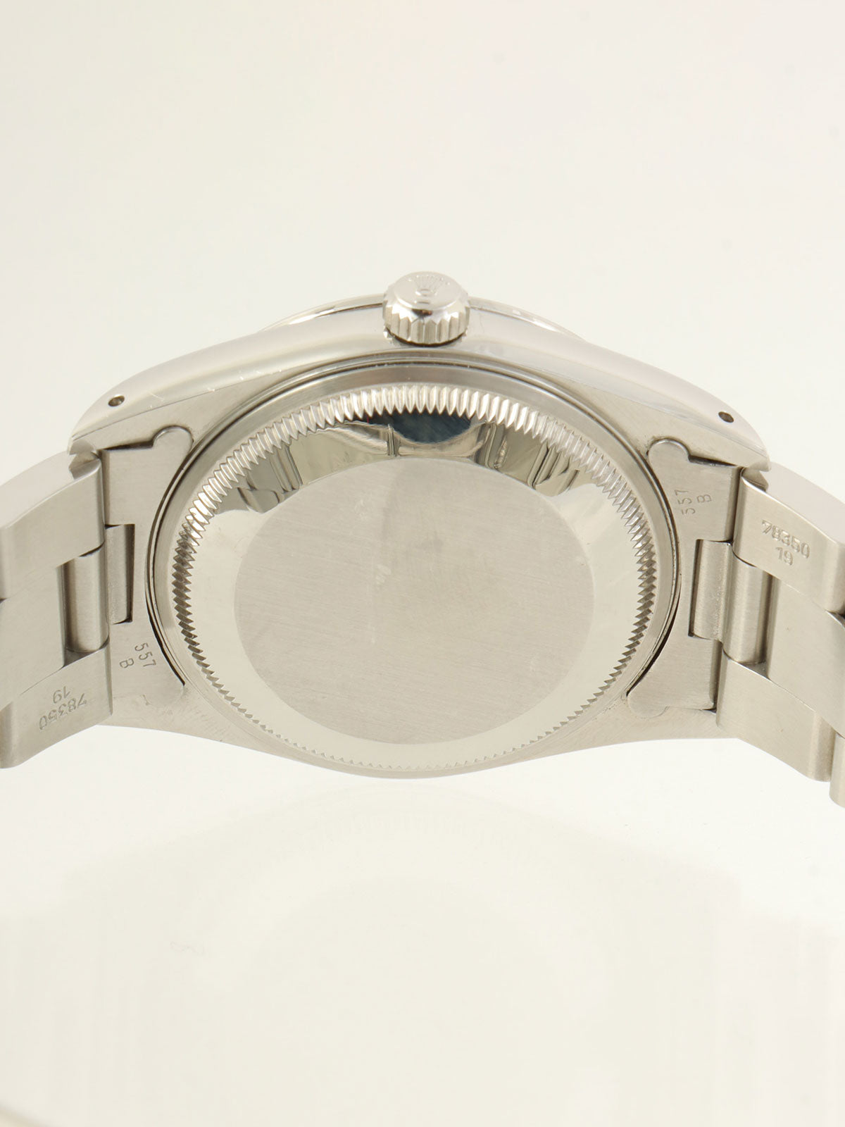 约1991年蚝式恒动日历型银表