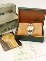 约1991年蚝式恒动日历型银表