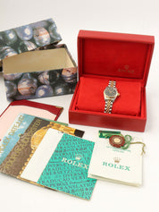 1993-1994 Oyster Perpetual Datejust in Silver/Gold/Black