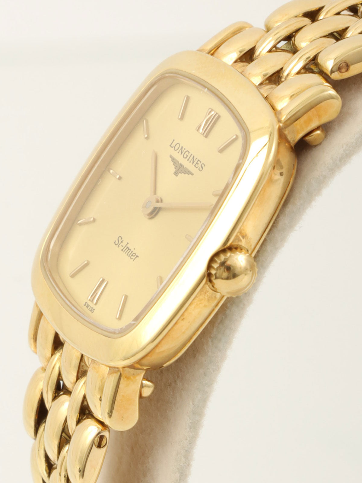 18Kクラシックスクエアウォッチ　ゴールド