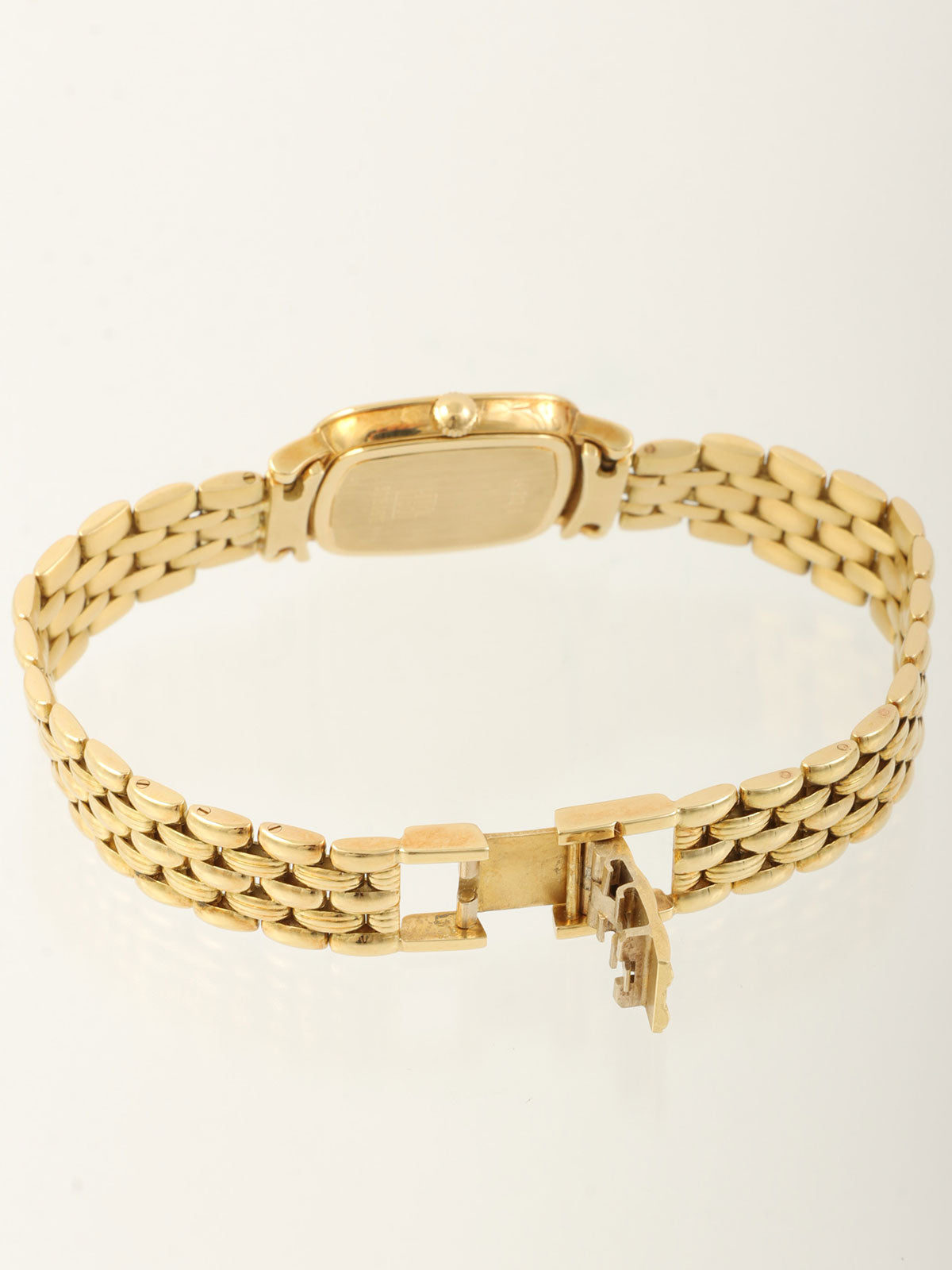 18Kクラシックスクエアウォッチ　ゴールド