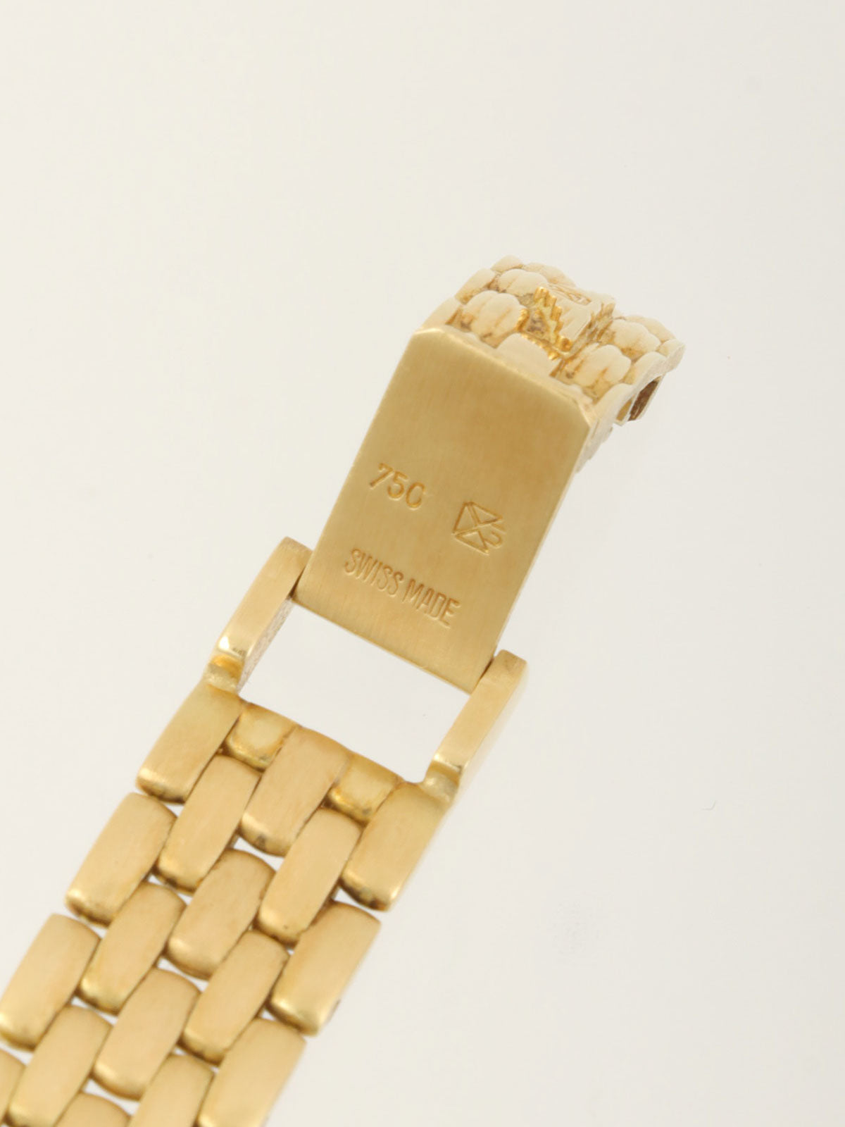 18Kクラシックスクエアウォッチ　ゴールド