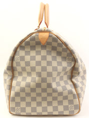 2007 年 Damier Keepall 50 Azur 帆布