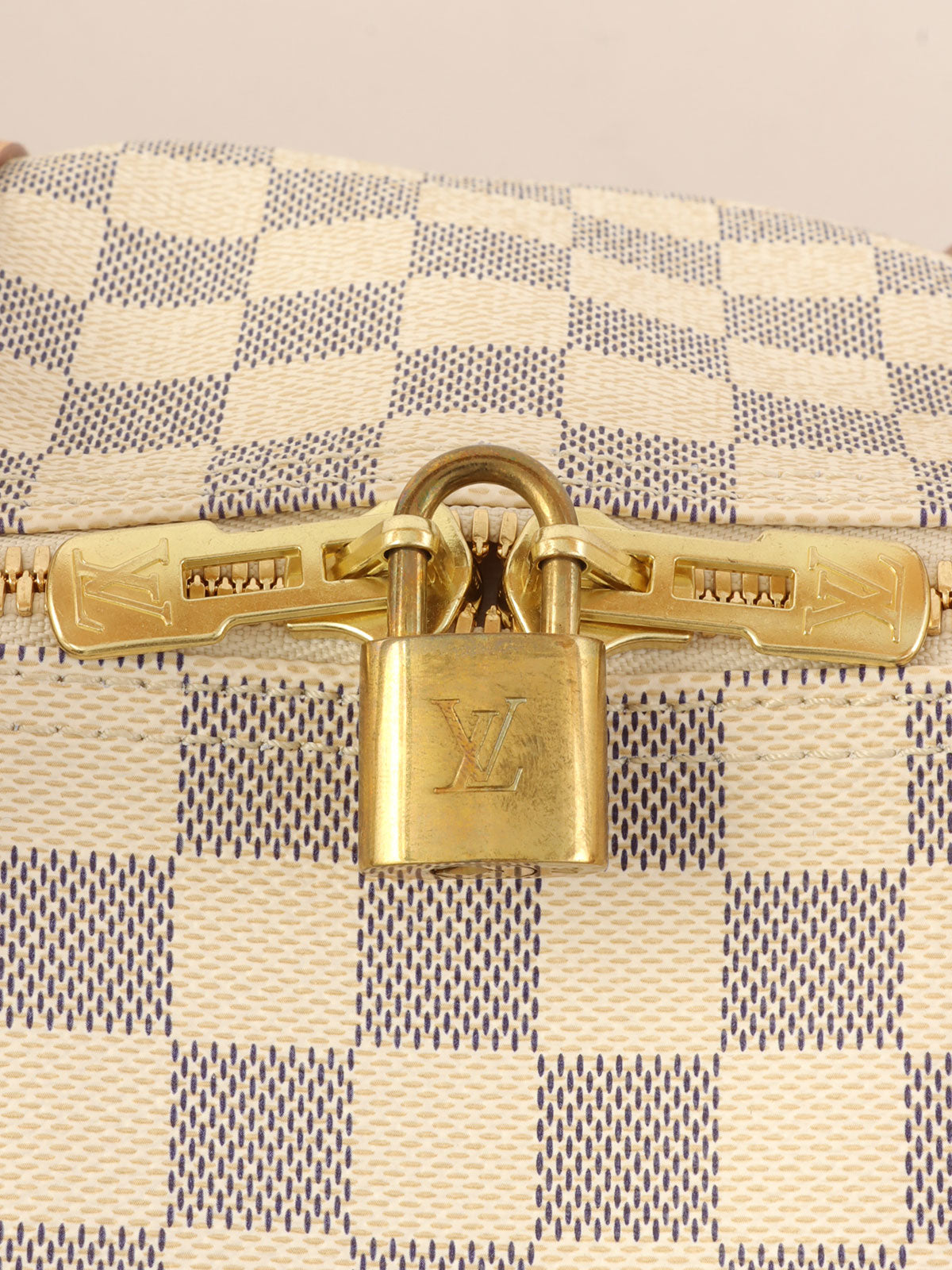 2007 年 Damier Keepall 50 Azur 帆布