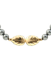 18Kパティアラネックレス ゴールド/グレー/グリーン