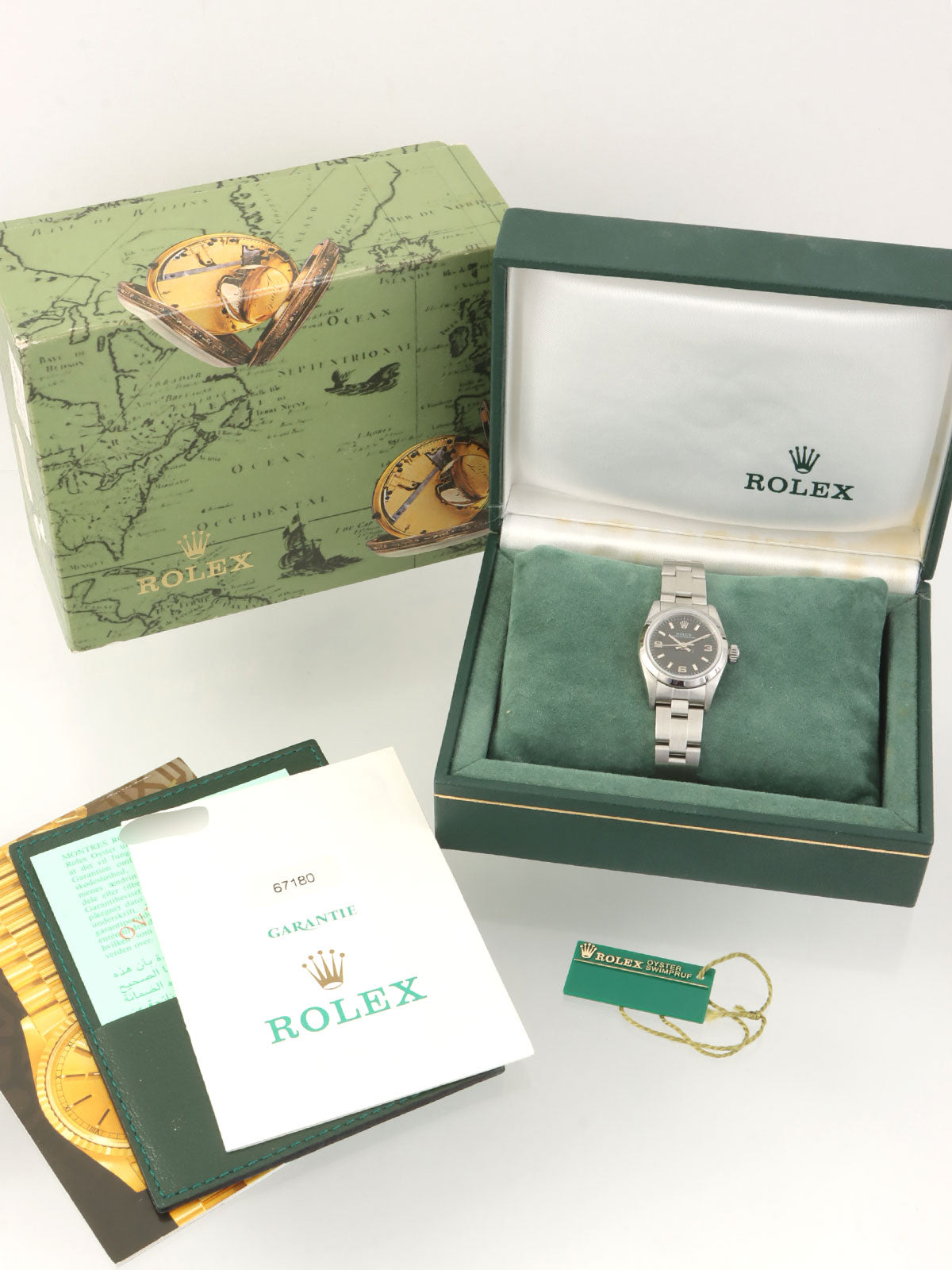 1997-1998 Oyster Perpetual Silver/Black