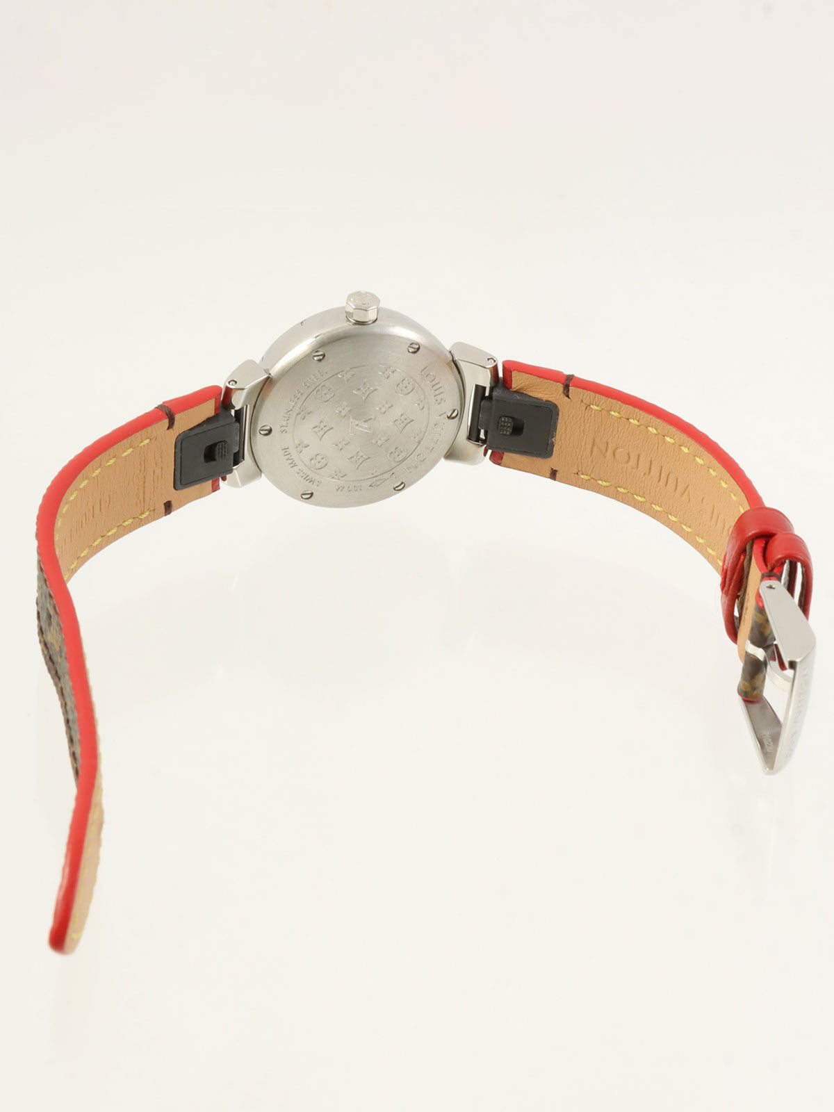 Murakami Takashi Collaboration Tambour Love Monogram Silver/Brown/Multi