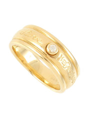 18Kダイヤモンドリング ゴールド