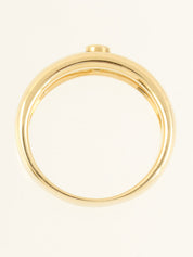 18Kダイヤモンドリング ゴールド