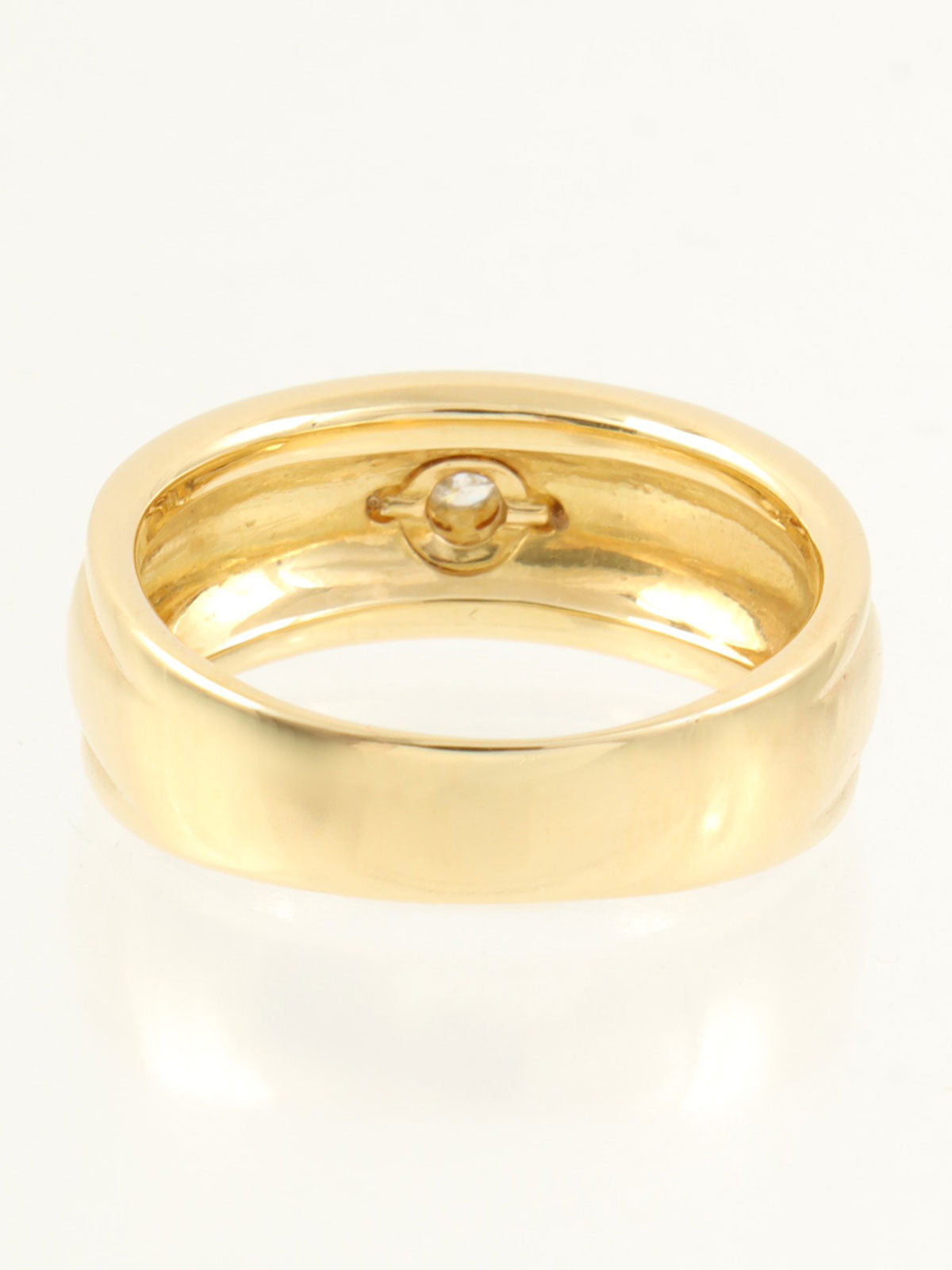 18Kダイヤモンドリング ゴールド