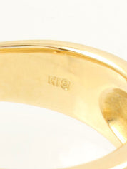 18Kダイヤモンドリング ゴールド