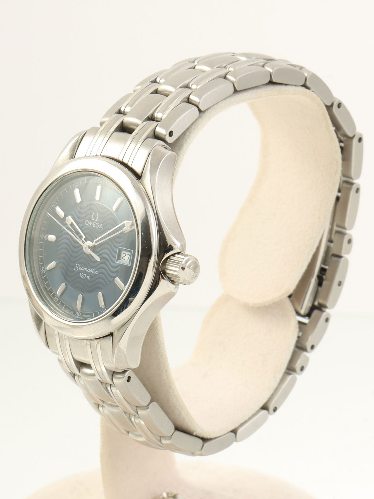 シーマスター120 シルバー/ブルー
