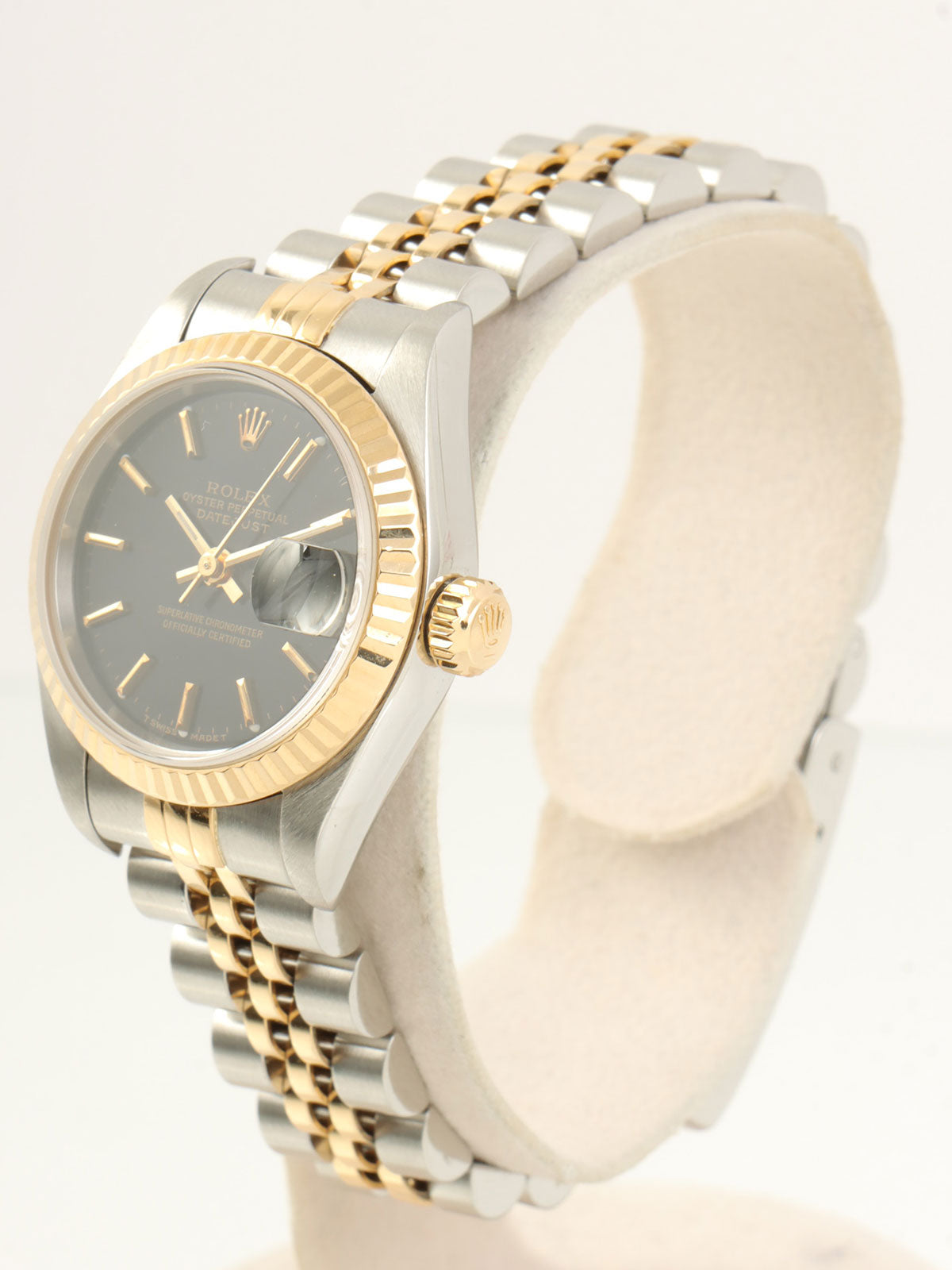 1998-1999 Oyster Perpetual Datejust in Silver/Gold/Black