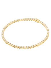 18Kテニスブレスレット ゴールド