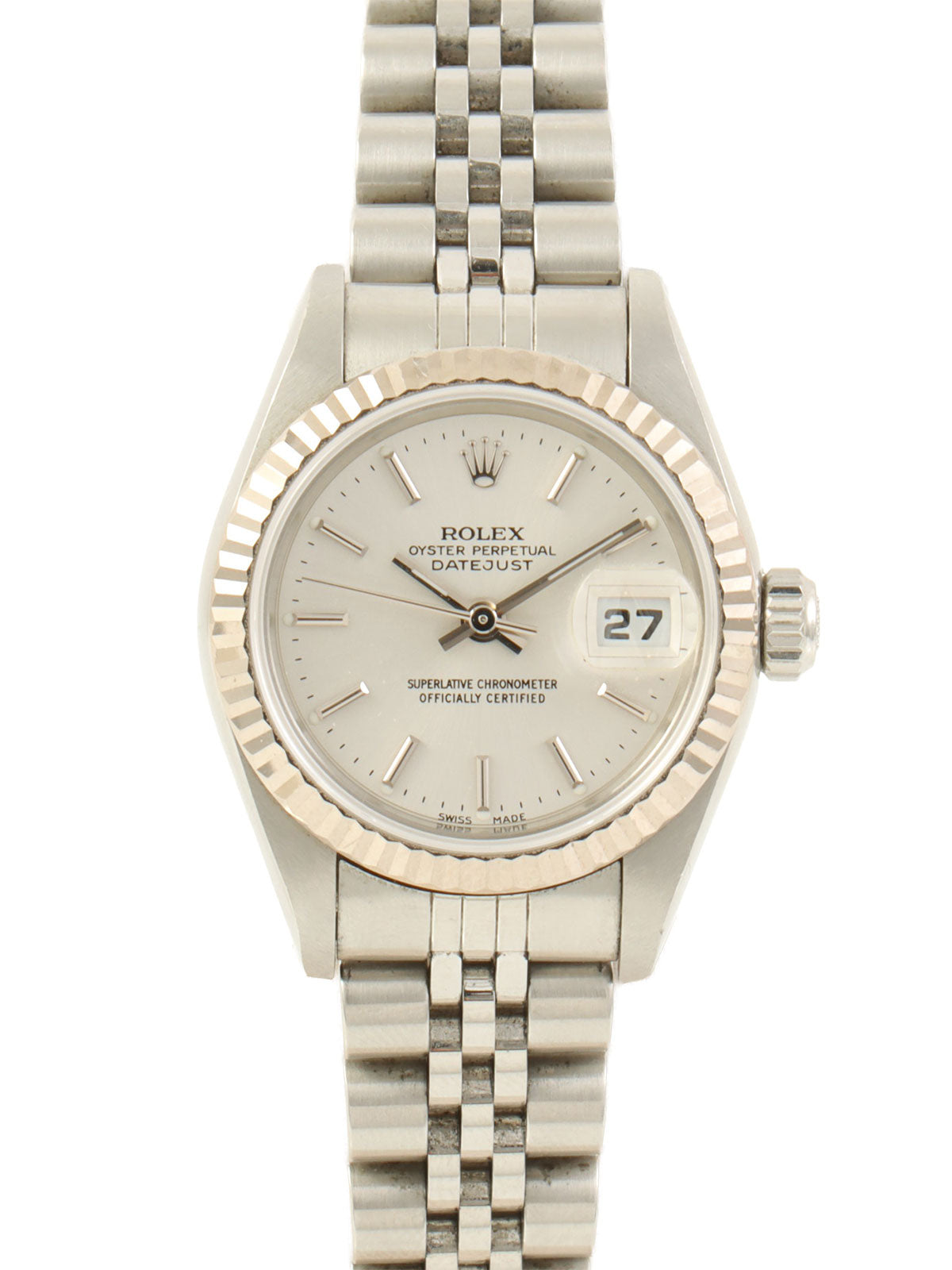 2002年頃製 オイスターパーペチュアルデイトジャスト シルバー