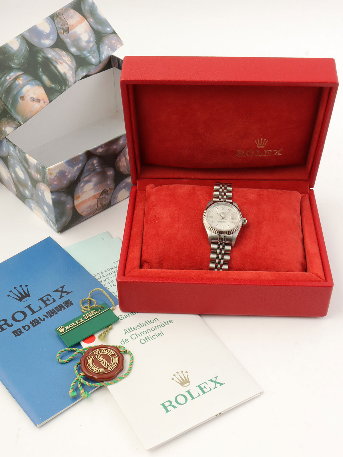 Circa 2002 Oyster Perpetual Datejust 26mm 79174 Y-series automatic silver