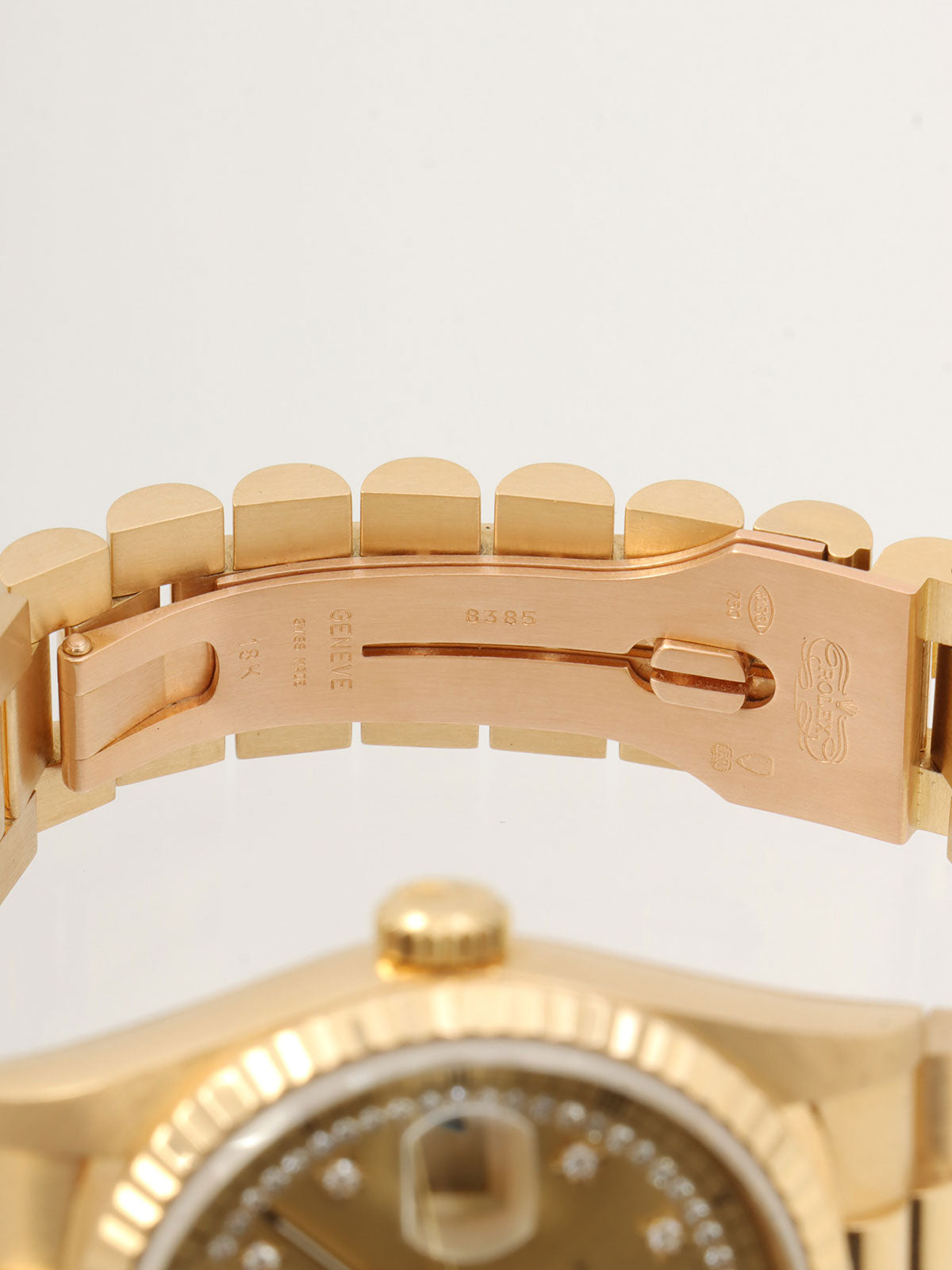 Circa 1994-1995 Diamond Oyster Perpetual Day-Date Gold