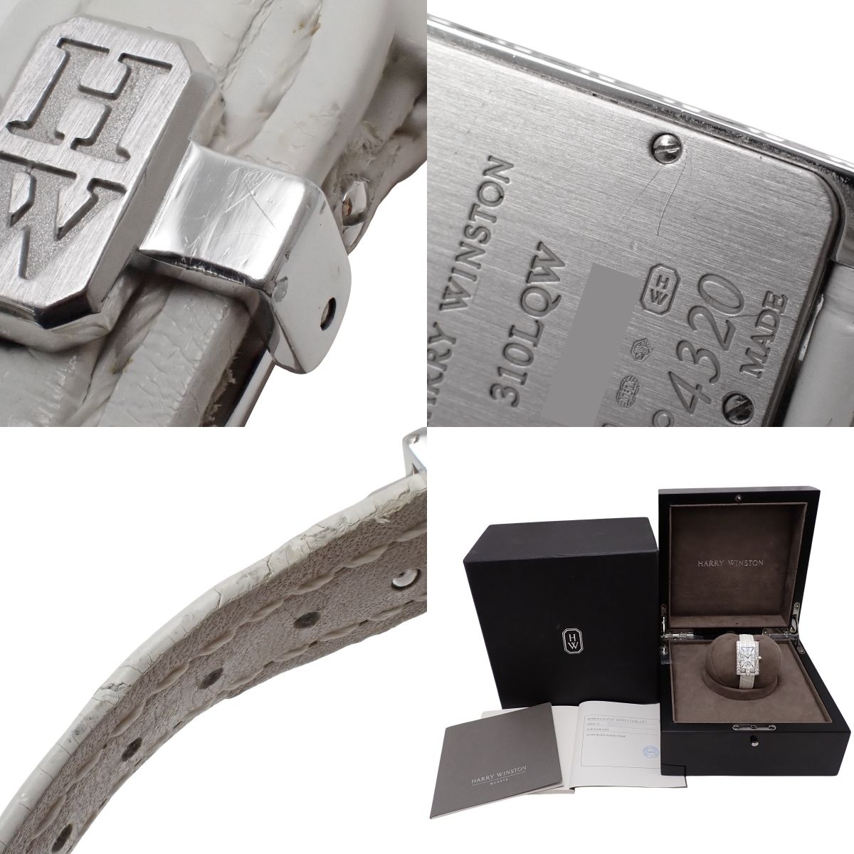 18K Diamond Avenue Classic AVEQHM21WW231 Quartz White