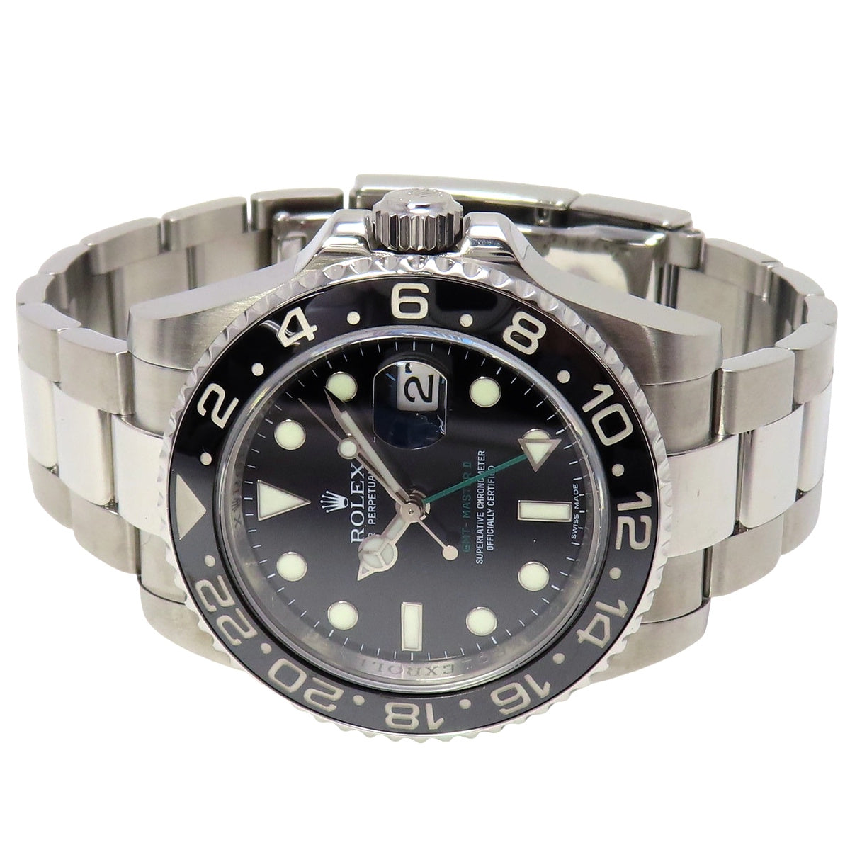 GMT-Master II 40mm 116710LN, M-series, circa 2007, Automatic, Black