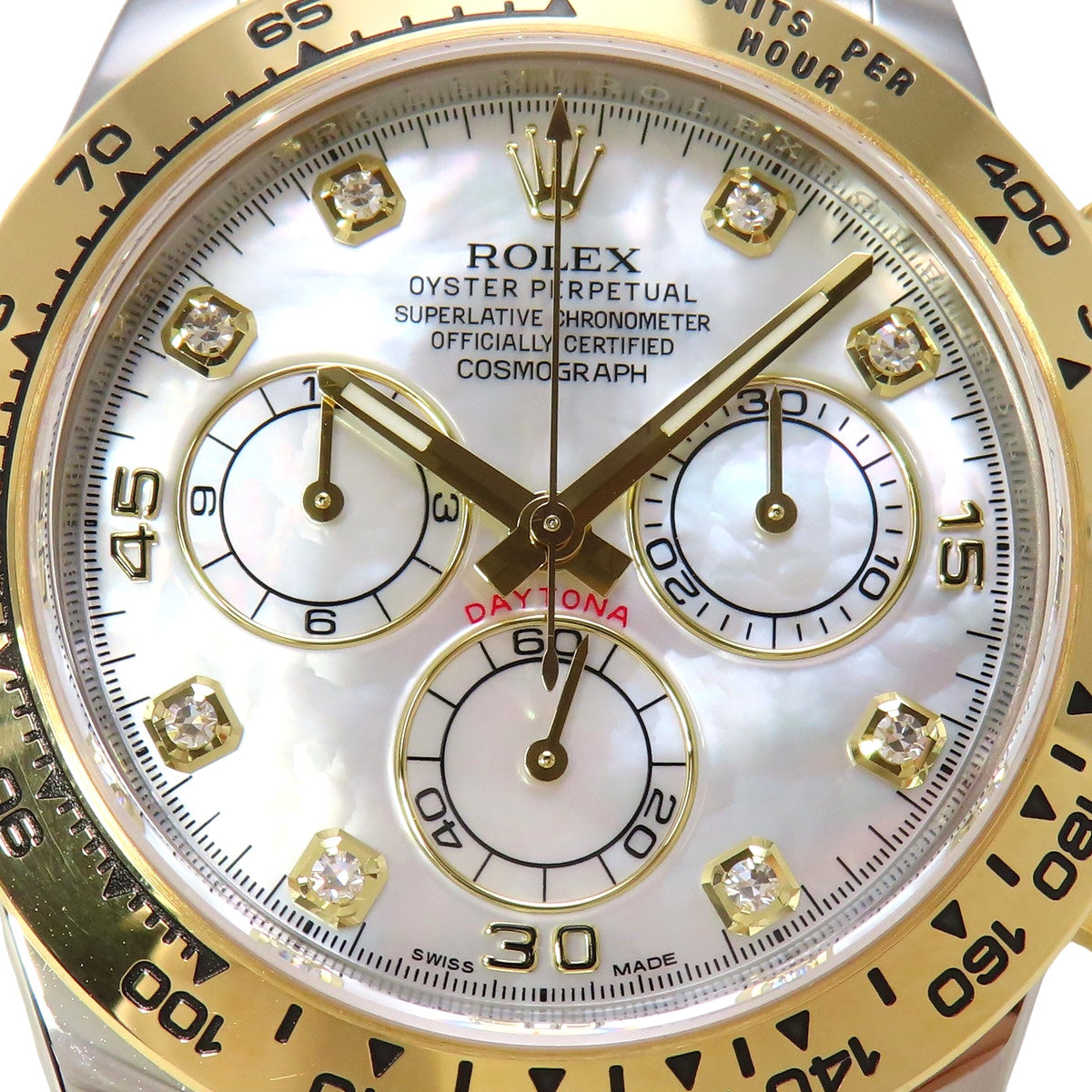 8Pダイヤモンドデイトナ 40mm 116503NG ランダム番 自動巻き ホワイトシェル