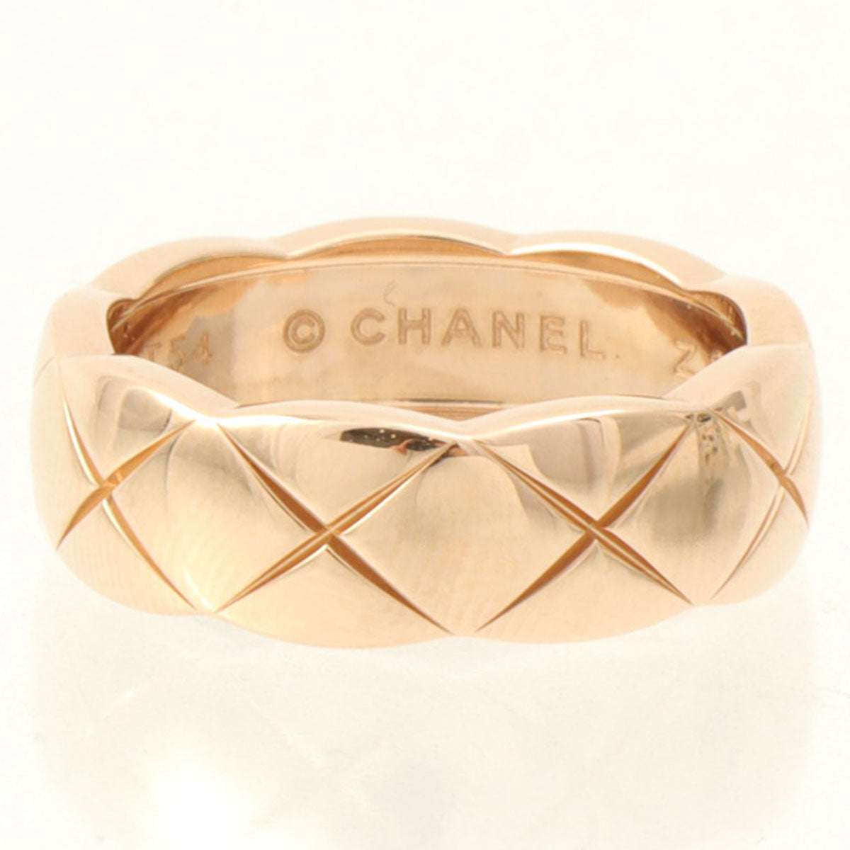 18K Coco Crush 中号戒指 #54 玫瑰金