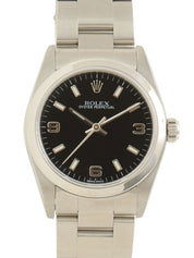 约2002年蚝式恒动银/黑色腕表