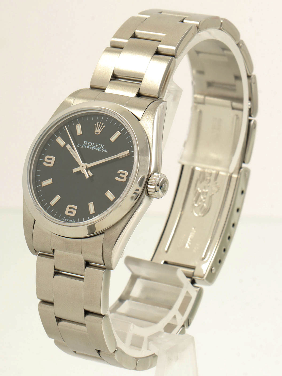 Circa 2002 Oyster Perpetual Silver/Black