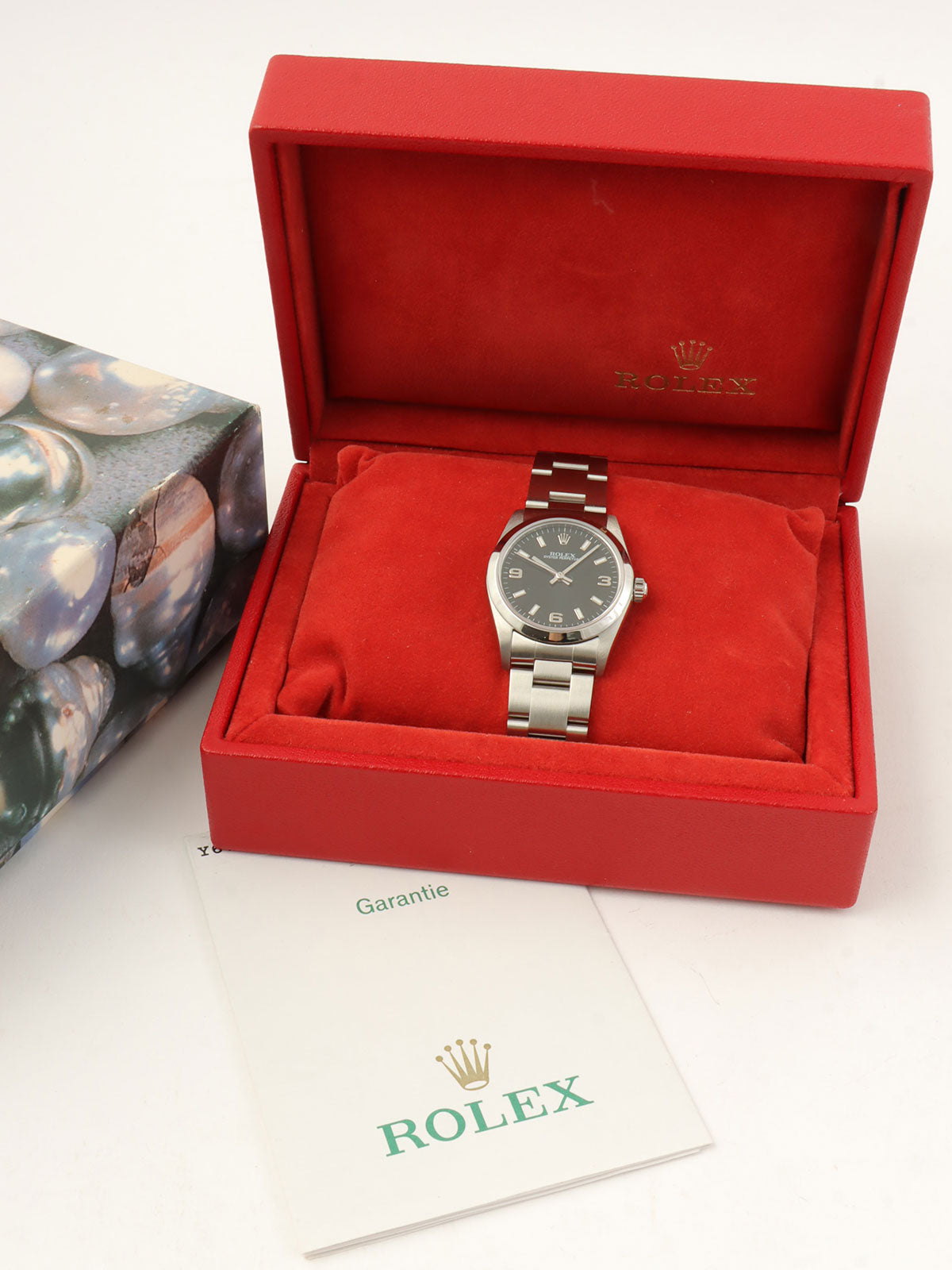 约2002年蚝式恒动银/黑色腕表